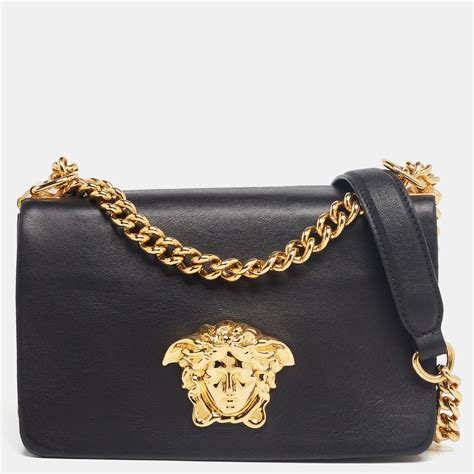 versace palazzo sultan black sequin|Versace Palazzo Bag .